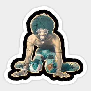 Retro Vintage Sly Stone Sticker